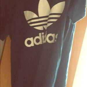 Adidas t shirt boyfriend style
